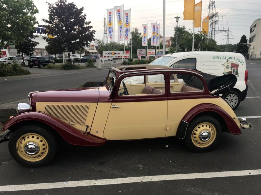 Adler Trumpf автомобиль