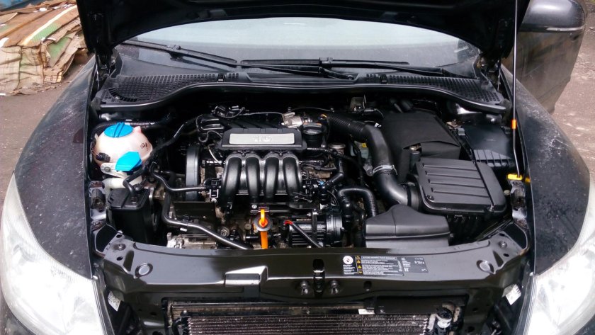 Октавия а5 1.6 MPI под капотом