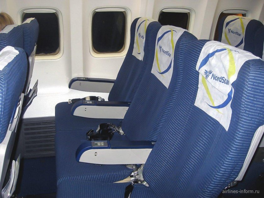 Boeing 737-800 NORDSTAR салон