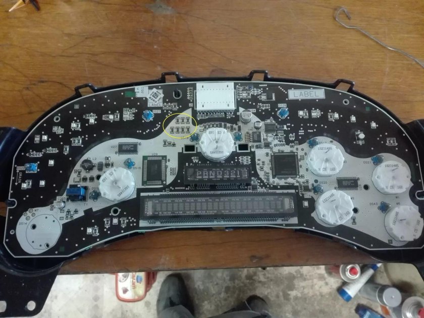 Щиток приборной панели Шевроле Тахо 840