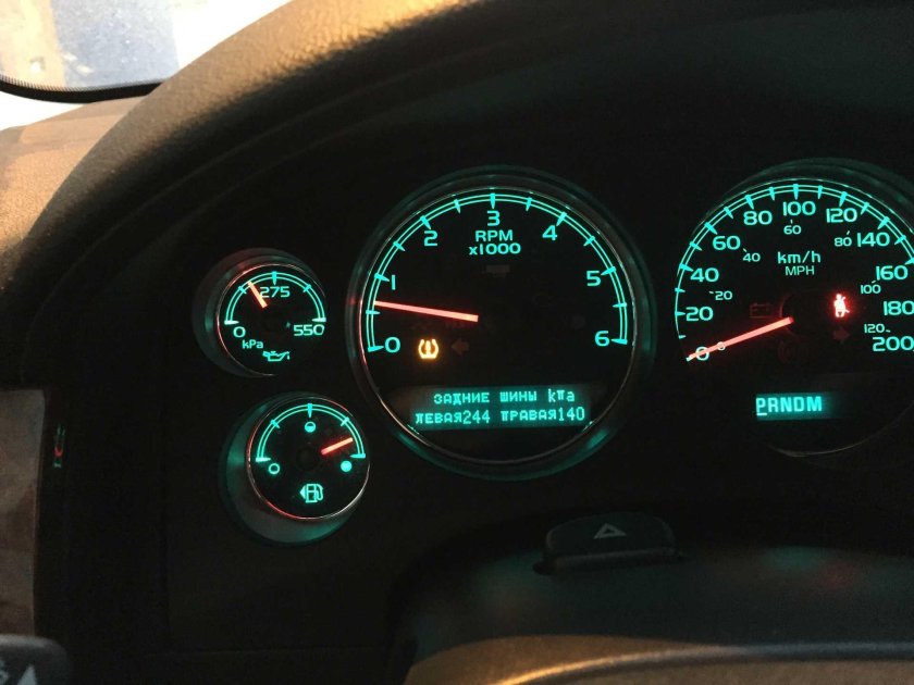 Приборная панель Tahoe 840