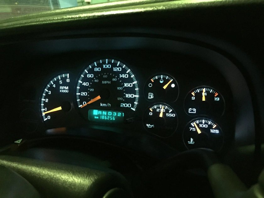 Приборная панель трейлблейзер