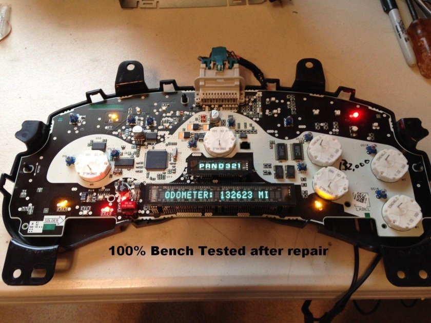 Приборная панель Трейлблейзер