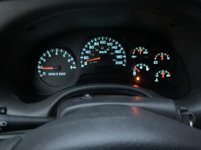 Приборная панель Трейлблейзер