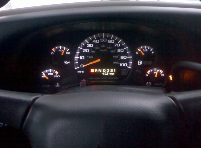 Приборка Шевроле блейзер 2