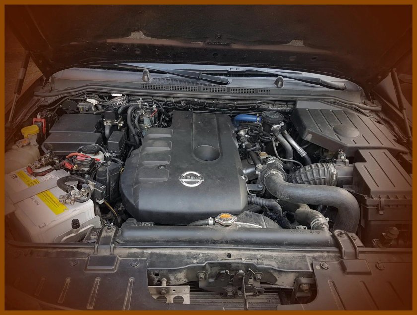 Патфайндер r51 под капотом