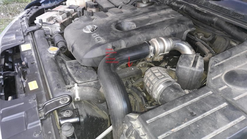 Номер двигателя Патфайндер 2.5