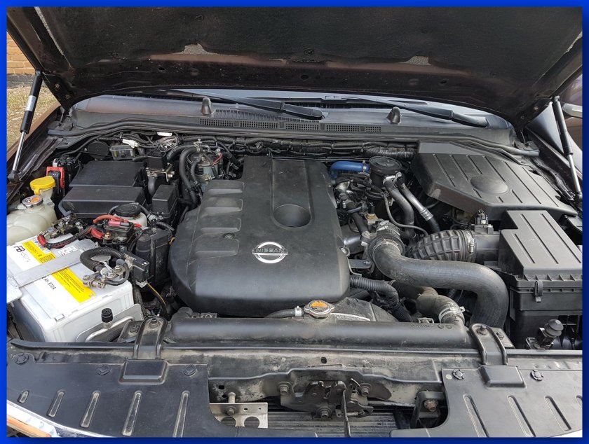 Патфайндер r51 под капотом