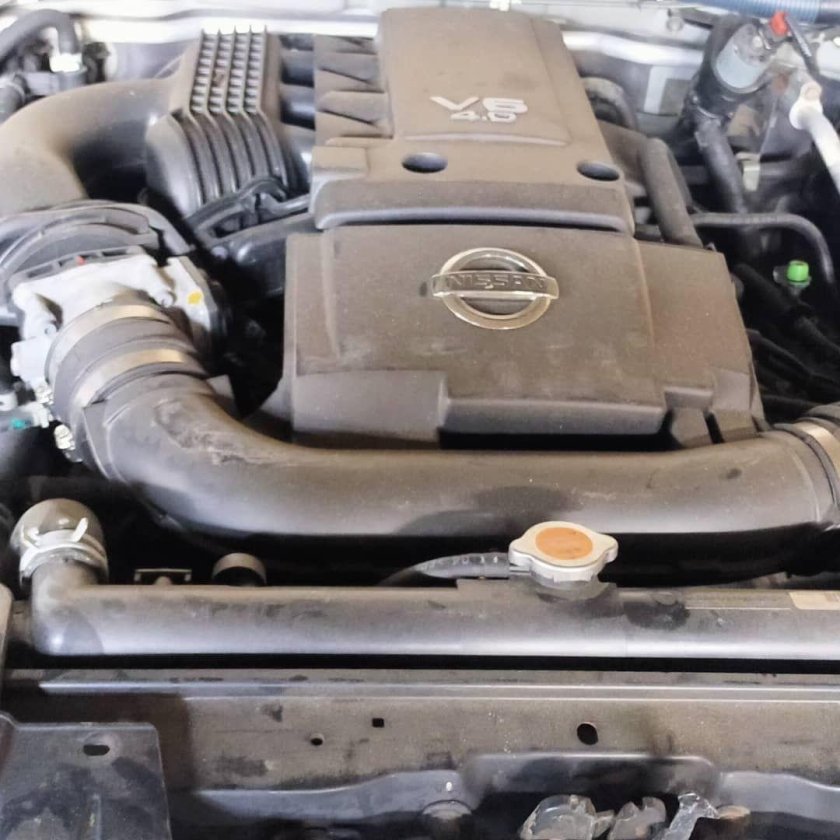 Ниссан патфайндер моторный отсек