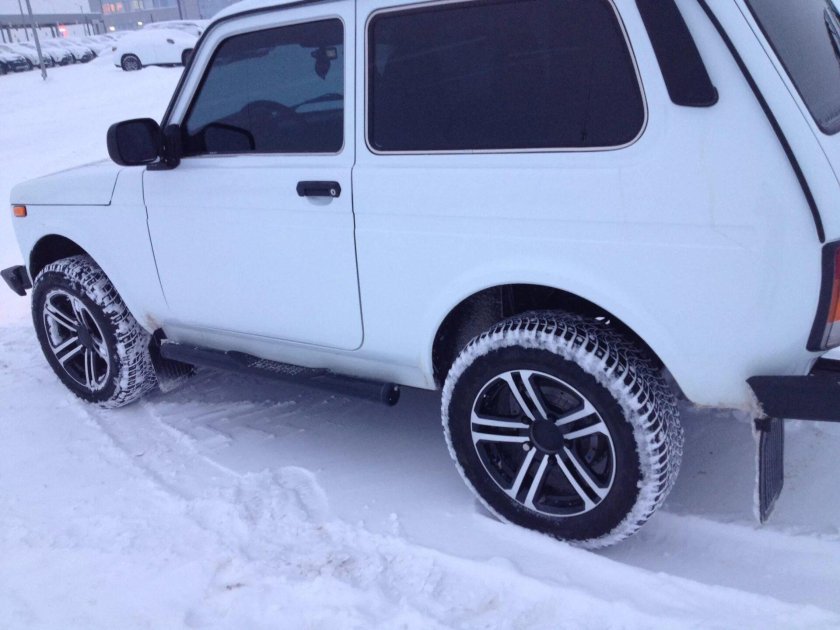 КИК Палладика r16 на Ниве