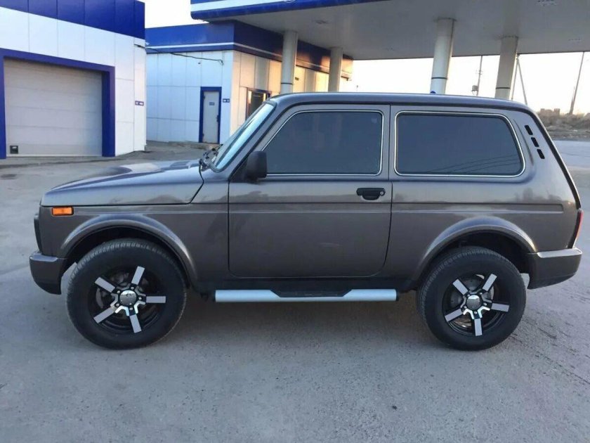 КИК Палладика r16 на Ниве