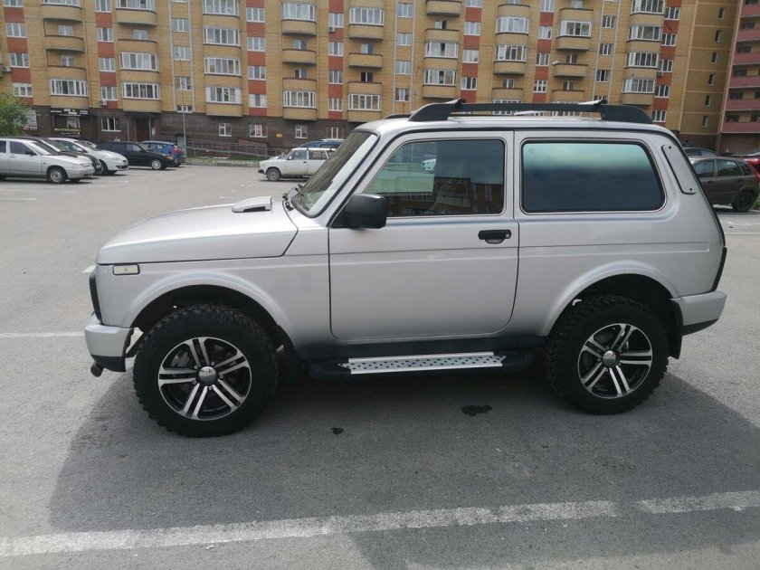 КИК Палладика r16 на Ниве