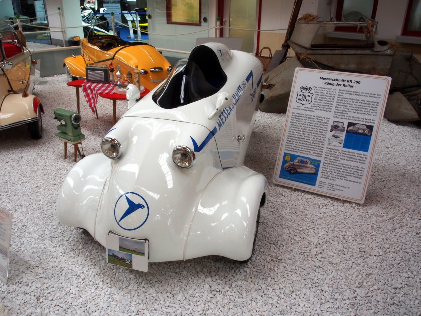 Messerschmitt kr175 автомобиль