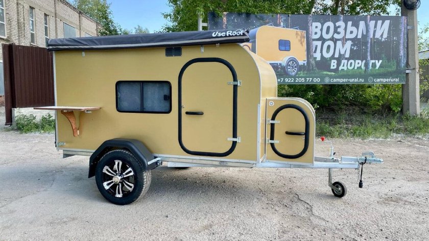 Прицеп капля кемпер Урал