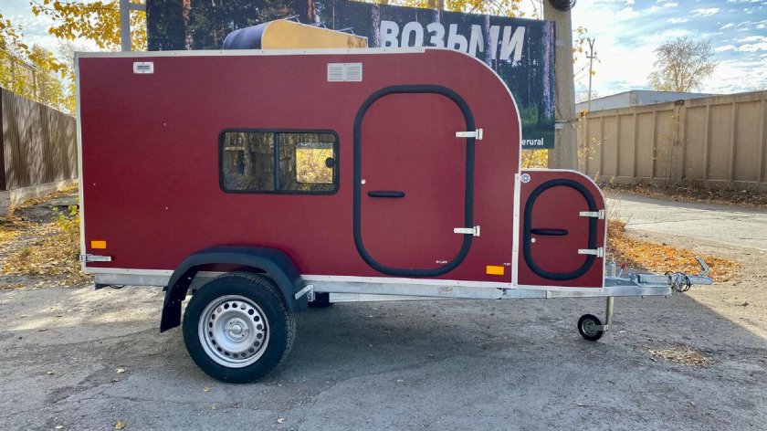 Прицеп капля кемпер Урал