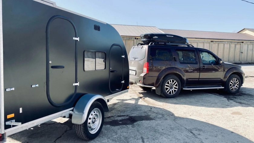 Прицеп капля кемпер Урал