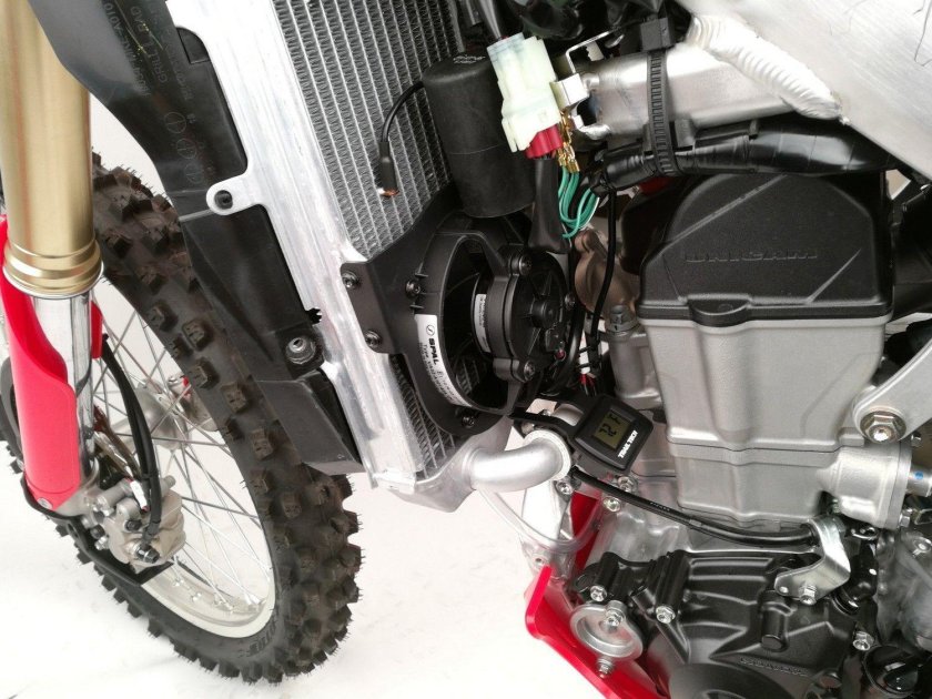 Вентилятор на Honda crf450r