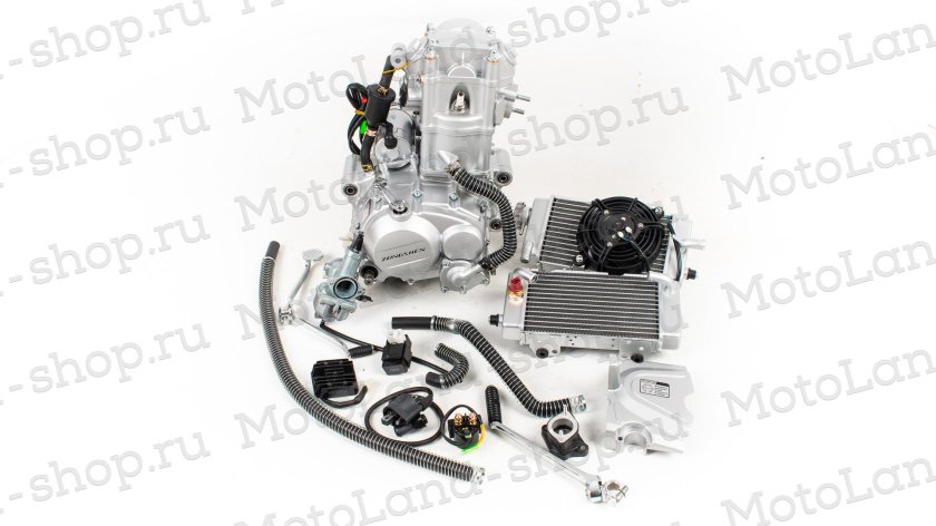 Двигатель 250см3 169mm cb250 (69x65) Zongshen 2 клапана/водянка