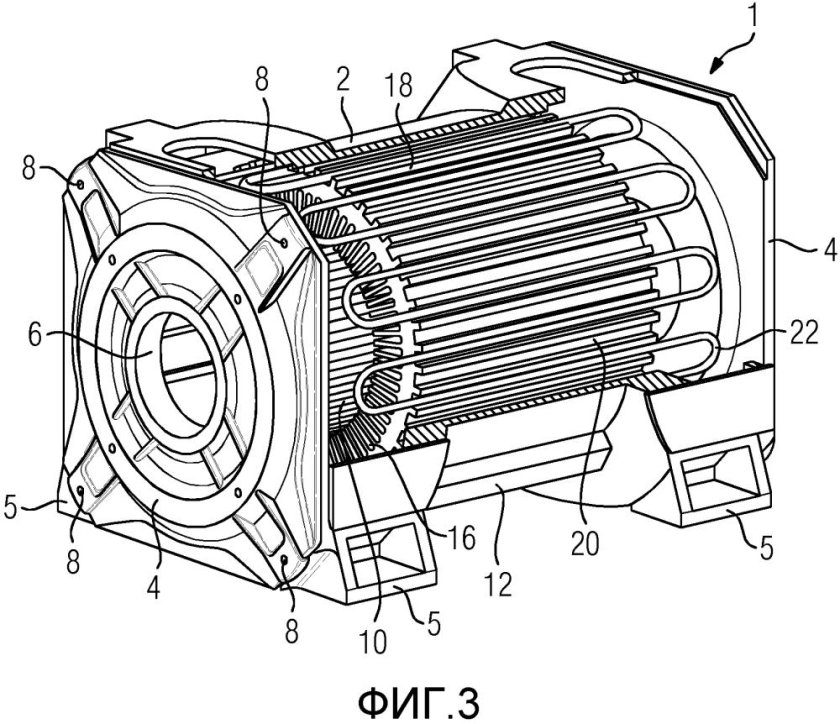 Радиаторное охлаждение электродвигателя 50 КВТ
