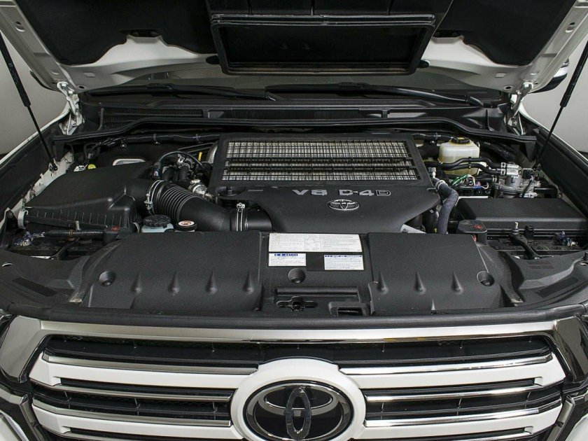 Тойота ленд Крузер 200 под капотом