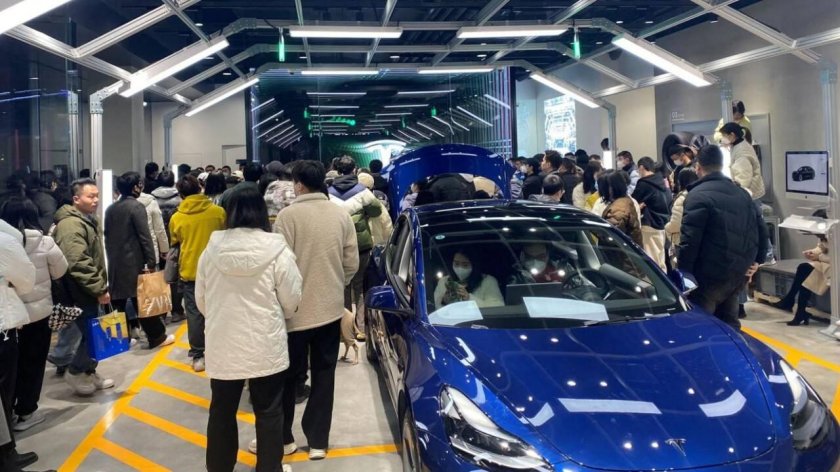 Завод Tesla в Шанхае