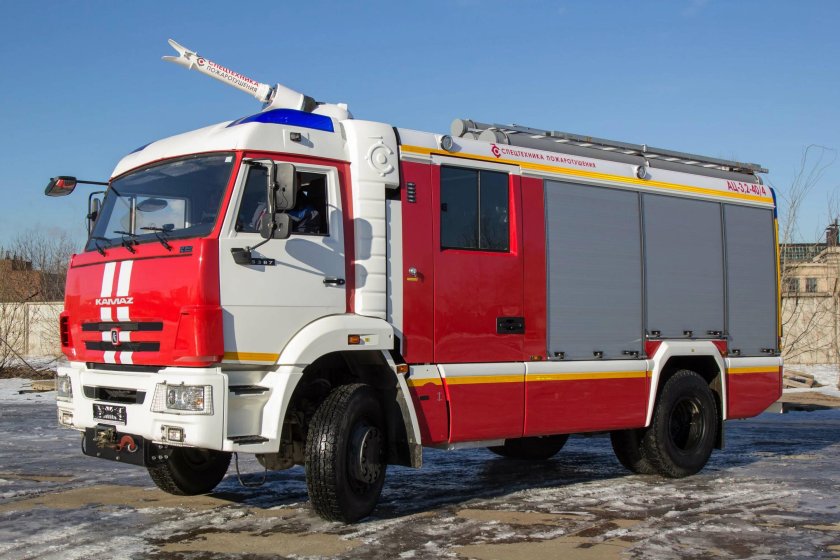 Надстройка на пожарный автомобиль
