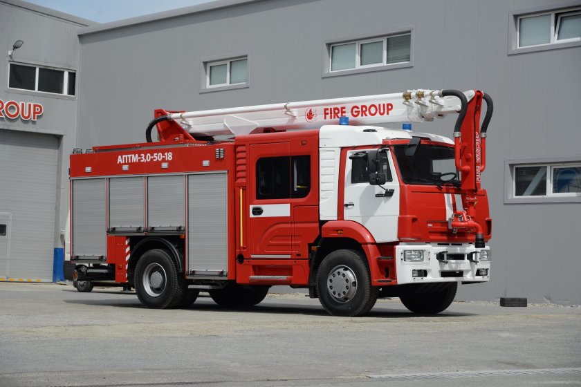 КАМАЗ-53605 пожарный