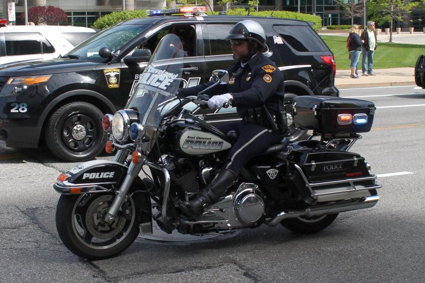 Харлей Дэвидсон мотоциклы полиция