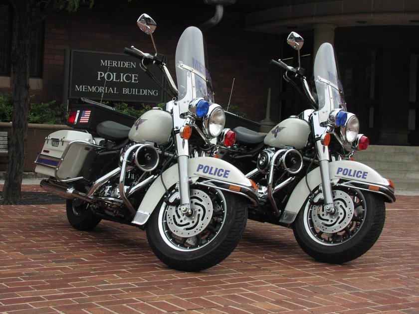 Мотоцикл полицейский Харлей