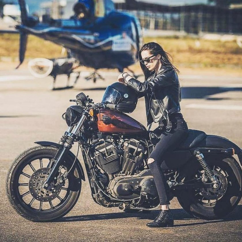 Байкерши Харли Дэвидсон