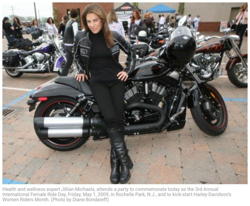 Женский Харлей Дэвидсон мотоцикл