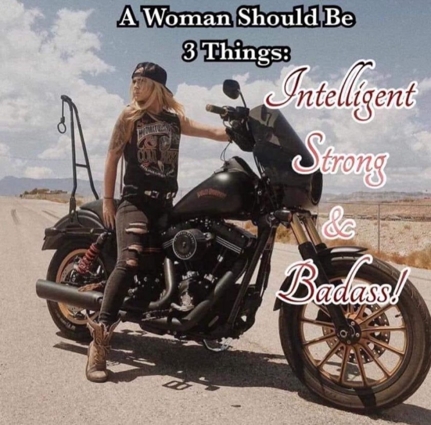 Байкер Харлей Дэвидсон