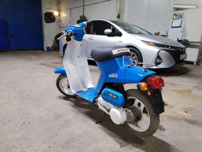 Скутер сузуки ран 50