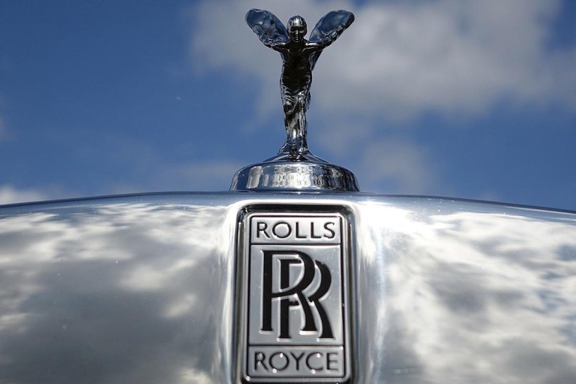 Роллс Ройс эмблема