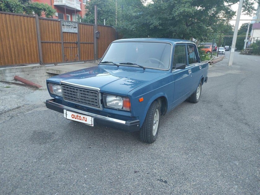 ВАЗ 2107 цвет кедр