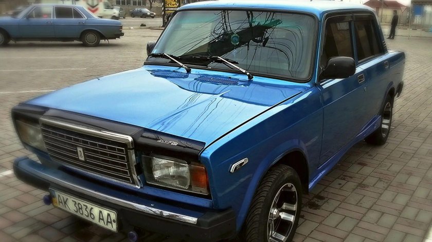 Балтика металлик на ВАЗ 2107