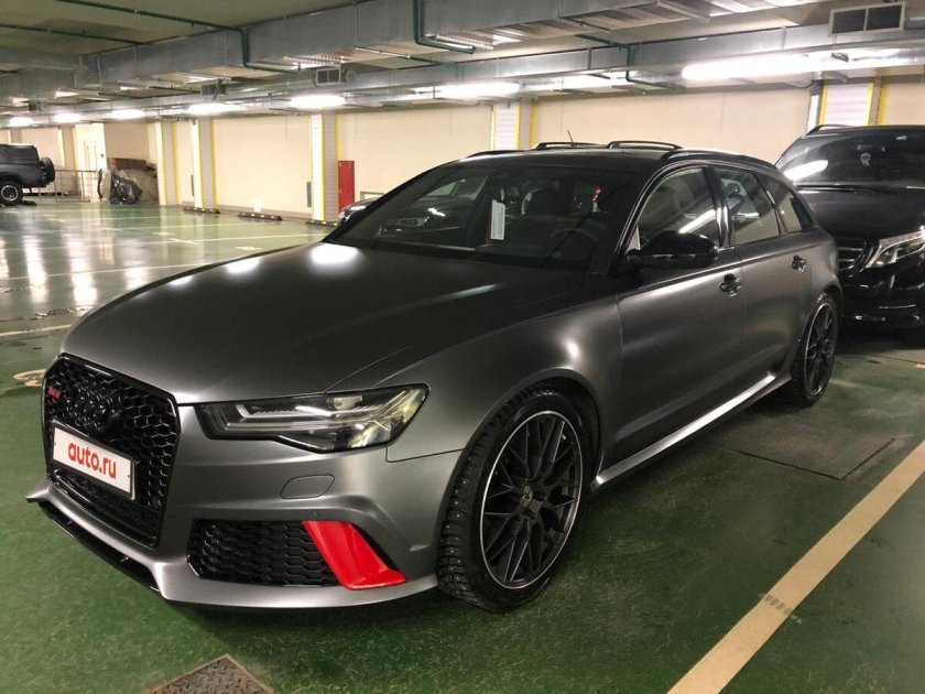 Ауди РС 6 серый матовый
