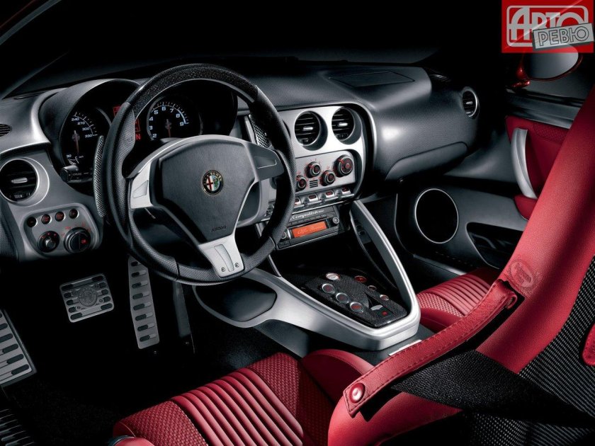 Alfa Romeo 8c Competizione салон