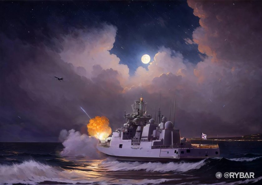 Корабль картина