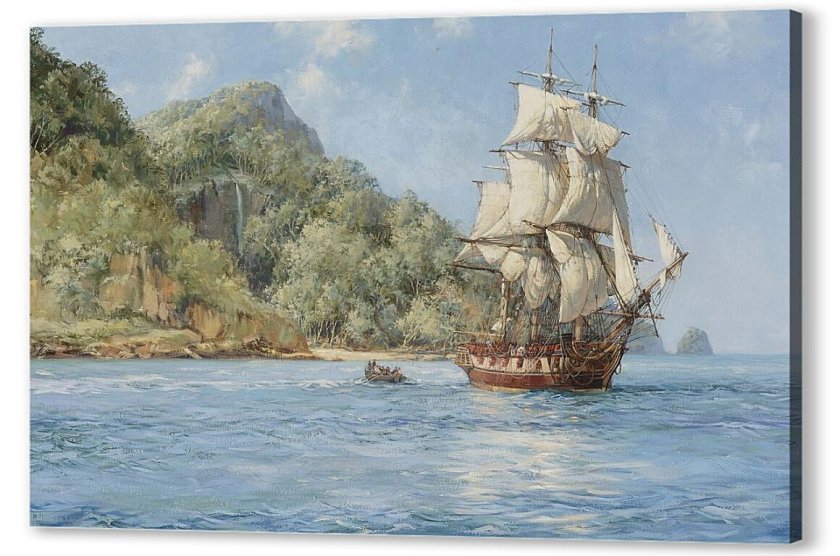 Доусон Монтегю парусник