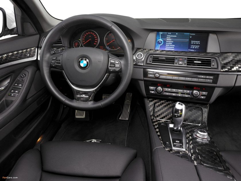 BMW 3 f10 салон