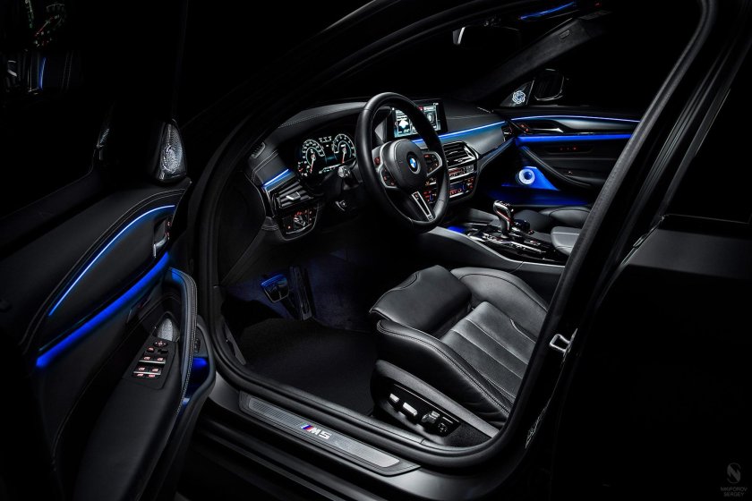 BMW m5 f90 салон