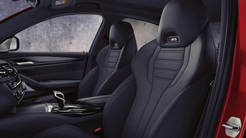 BMW m5 Competition 2020 салон