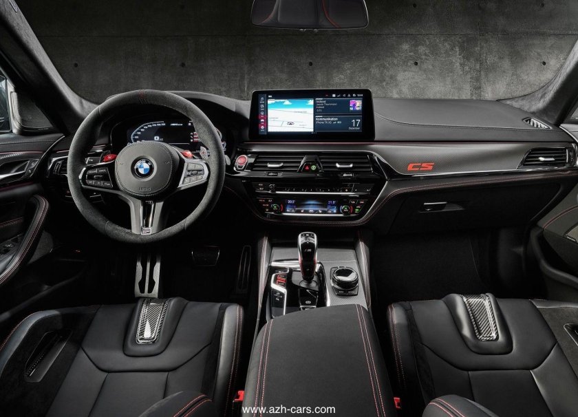 BMW m5 f90 салон