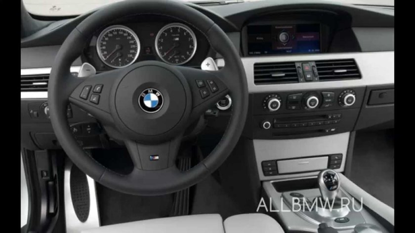 BMW e60 салон