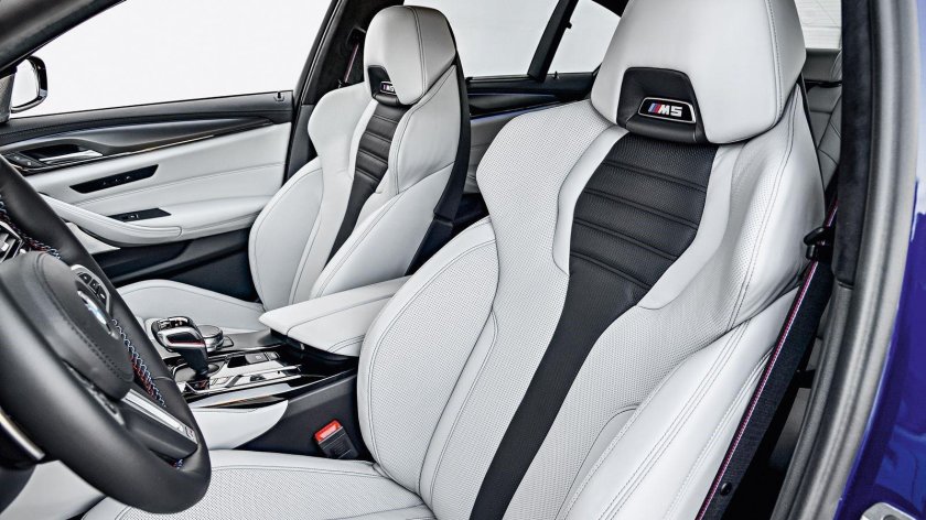 BMW m5 f90 салон