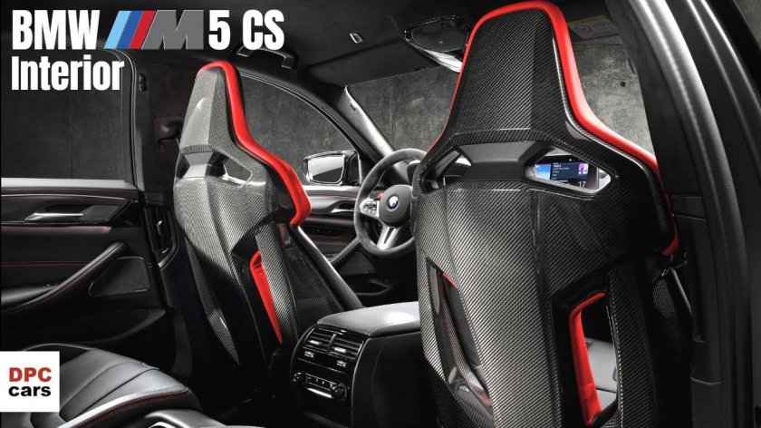 BMW m5 CS салон