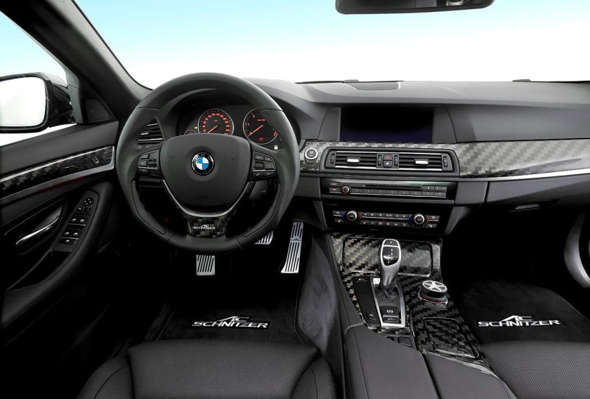BMW m5 f10 салон