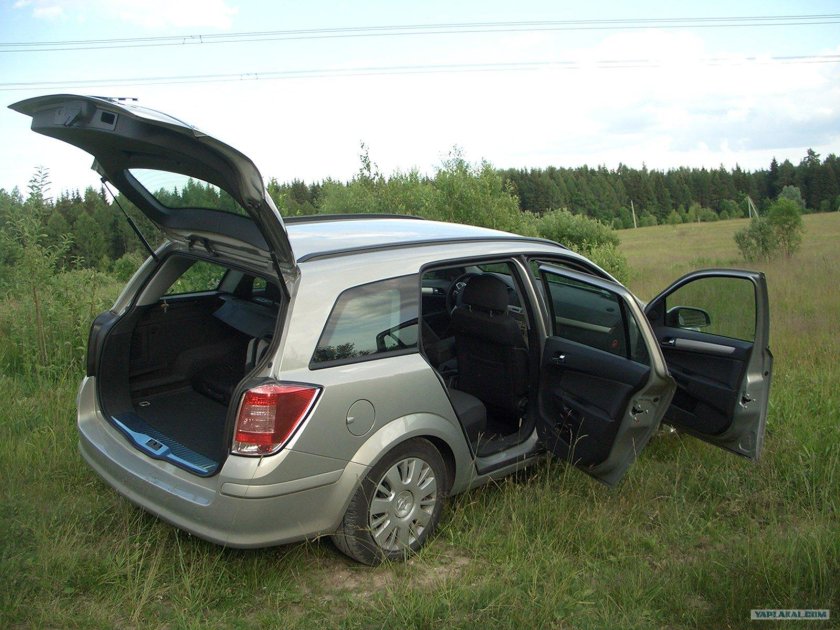 Opel Astra универсал багажник