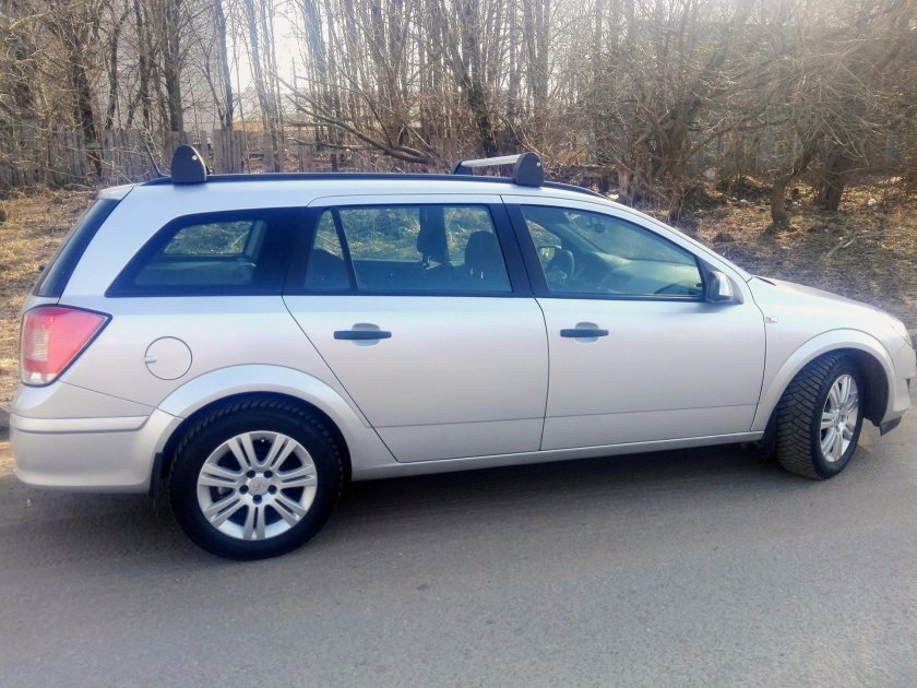 Рейлинги на Opel Astra h универсал
